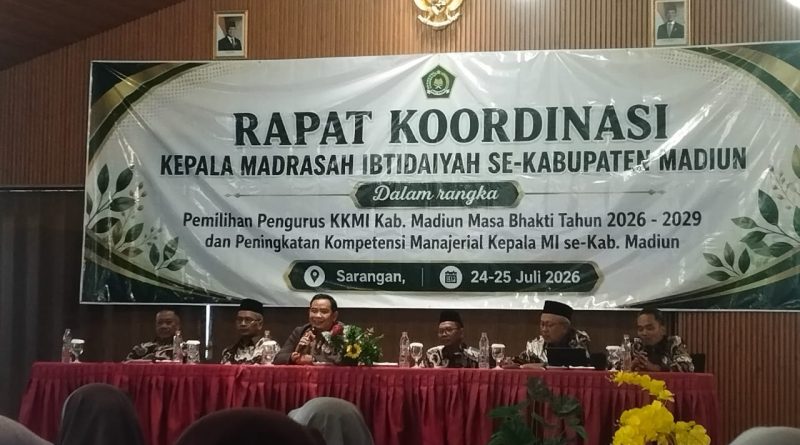 Perkuat Kepemimpinan Madrasah, Kepala MI se-Kabupaten Madiun Gelar Rakor di Sarangan