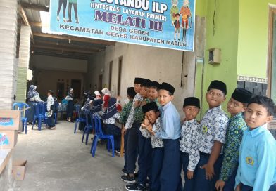 Jaga Kesehatan Siswa, MI Al Hikam selalu mengikuti jadwal Posyandu